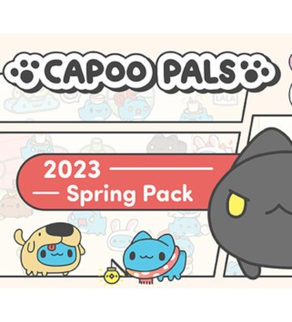 Capoo Pals 2023 Spring Pack DLC Steam Key GLOBAL